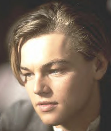 leonardo dicaprio titanic hair. that Leonardo DiCaprio
