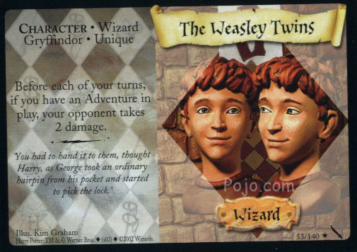 The Harry Potter Books: The Adventures of the Weasley Twins, Fred and George 2
