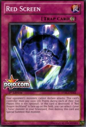 Red Screen Yugioh