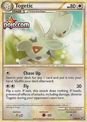 Togetic - Undaunted Pokémon card 39/90