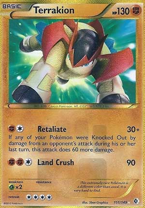 Terrakion (151/149), Busca de Cards