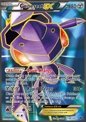 Verified Genesect-EX - Plasma Blast by Pokemon Cards