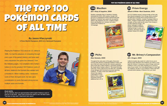 Top 100 Pokemon Cards of all time - by Jason Klaczynski