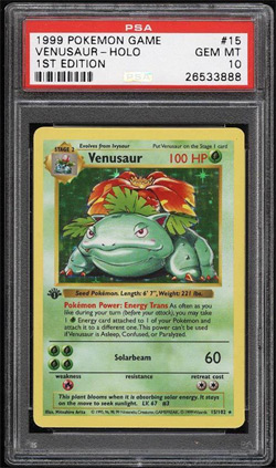 PSA 10 Venusaur