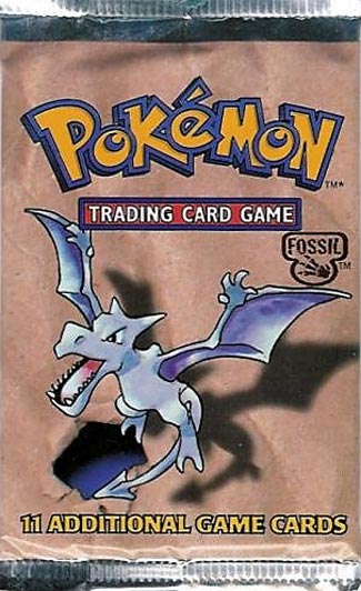 Pokemon 1st edition fossil booster opened 11 cards Mint