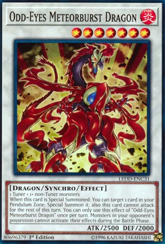 Odd-Eyes Meteorburst Dragon