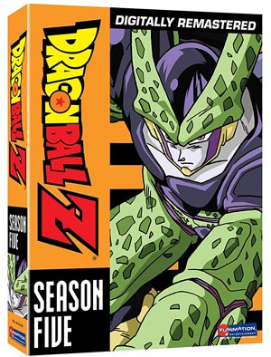 Dragon Ball Z: Remastered Uncut Season 4 DVD garlic trunks Android saga 6  disc