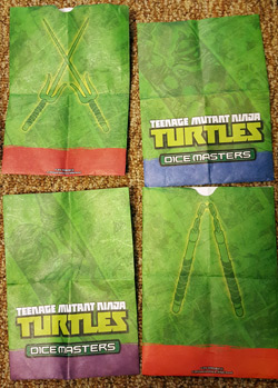 TMNT Dice Masters Bags