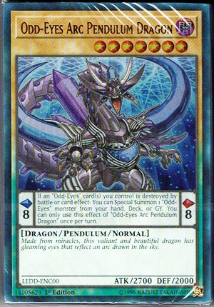3x SEALED Pendulum Odd Eyes Dimensional Dragon Deck Duelist Alliance LEDD YUGIOH 