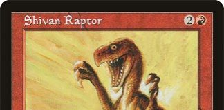 Shivan Raptor - Urza's Saga