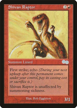 Shivan Raptor - Urza's Saga