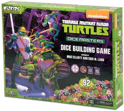 TMNT Dice Masters Dice Game Box