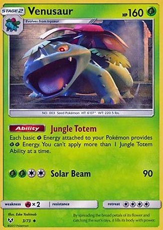 Venusaur Shining Legends