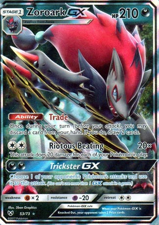 Zoroark-GX - Top 10 Pokemon Cards #3