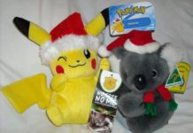 Santa Pikachu Plush