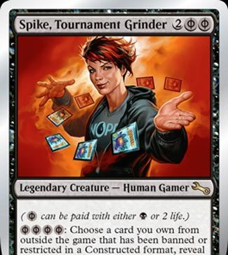 Spike, Tournament Grinder- Unstable – MTG Card of the Day Spike, Tournament Grinder