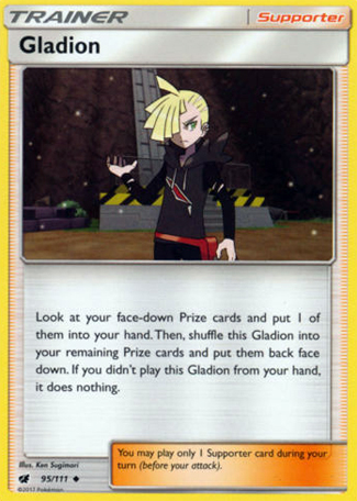 Gladion (Crimson Invasion CRI 95)