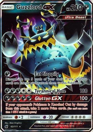 TCG Ultra Dimensional Beast - #53 Guzzlord GX