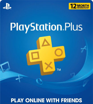 1 Year PlayStation Plus Membership - PS3/ PS4/ PS Vita