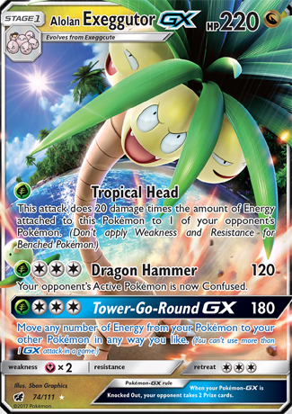 Alolan Exeggutor-GX