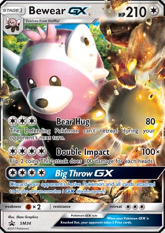 Bewear-G Sun & Moon Promos SM34