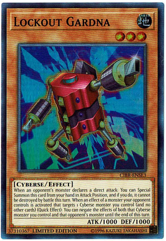 EXFO-EN002 1st Edition Details about   Yu-Gi-Oh: LOCKOUT GARDNA Common Card 