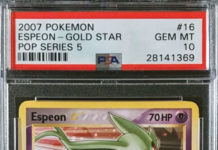 Pokémon Espeon Gold Star POP Series 5
