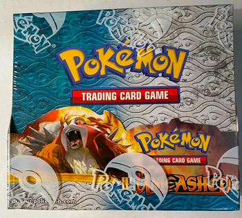 Sealed First Edition Pokémon Trading Card Booster Box Sells For A