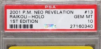 Raikou 1st Edition Neo Revelation