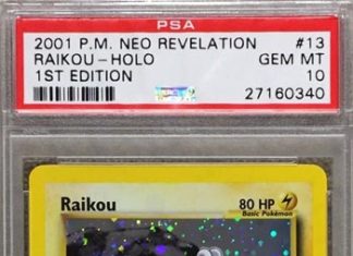 Raikou 1st Edition Neo Revelation