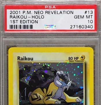 Raikou 1st Edition Neo Revelation