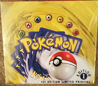 Pokemon Base Set Booster Box Unlimited 1999 WOTC Factory Sealed English 36  Packs