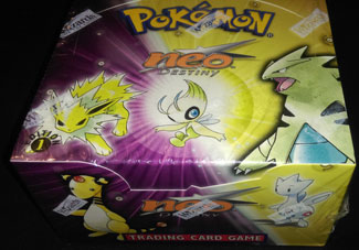 Pokemon 1st edition Neo Destiny Booster Box