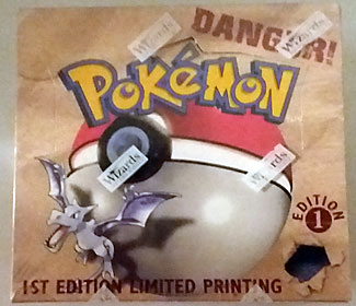 Pokemon 1st Edition Fossil Set Booster Box