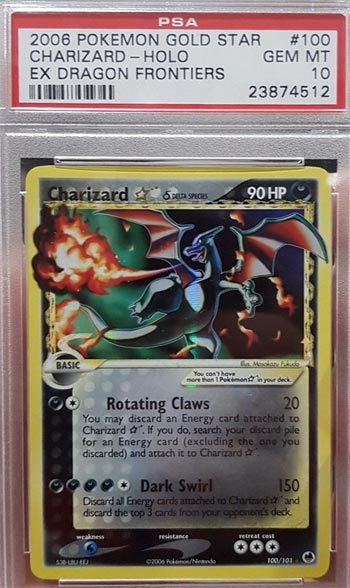 8a Gold Star Charizard 25 Most Valuable Most Expensive