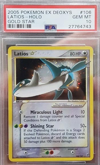 Latios Gold Star