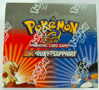 2003 Pokemon EX Ruby & Sapphire Booster Box 