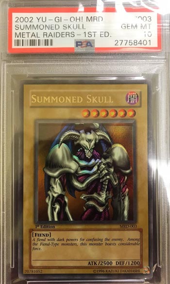 Summoned Skull 1st X 3 Lcjw Rare Mint English  New yugioh Cards 