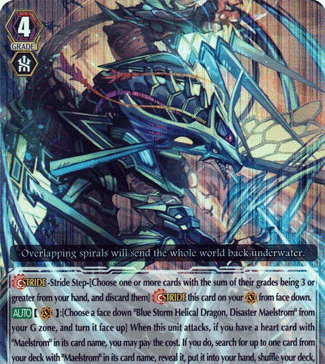 Blue Storm Helical Dragon, Disaster Maelstrom