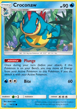 Croconaw - Shining Legends SLG 19