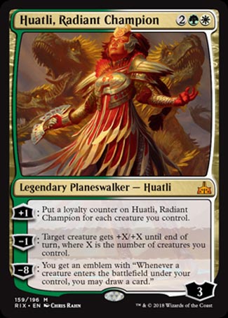 Huatli, Radiant Champion 