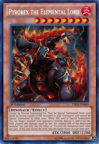 Pyrorex the Elemental Lord