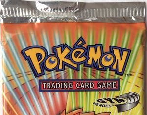 Pokemon 1st Edition Gym Heroes Booster Pack