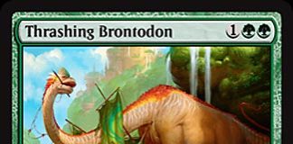 Thrashing Brontodon