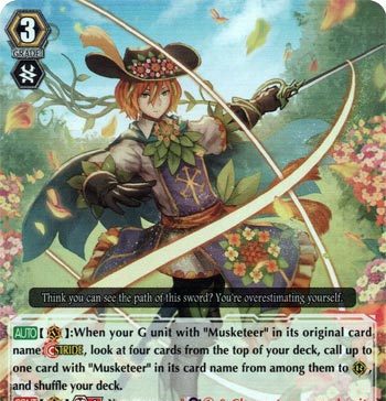 Lantana Musketeer, Rozeeta
