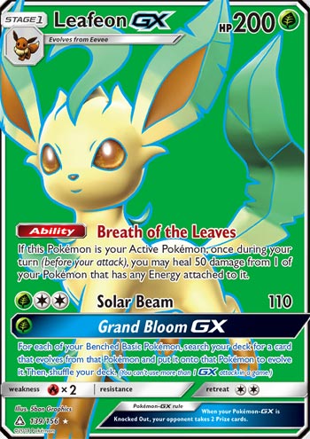 Leafeon-GX Ultra Prism