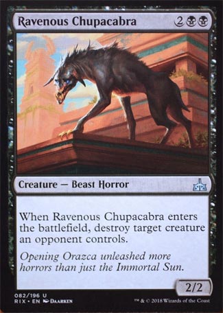 Ravenous Chupacabra