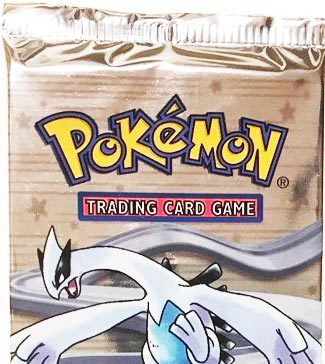 Pokemon 1st Edition Neo Genesis Lugia Artwork Booster Pack