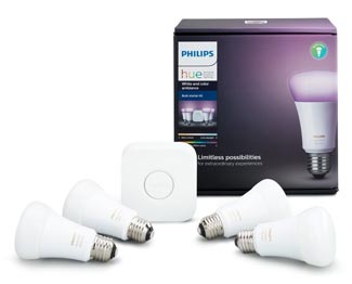 Philips Hue Smart Bulb Starter Kit 
