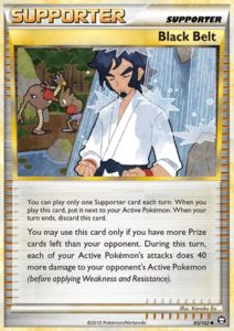 Black Belt - Pokemon Triumphant Review - Pojo.com